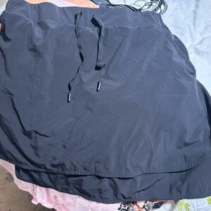 All in Motion Charcoal Skirt with Drawstring